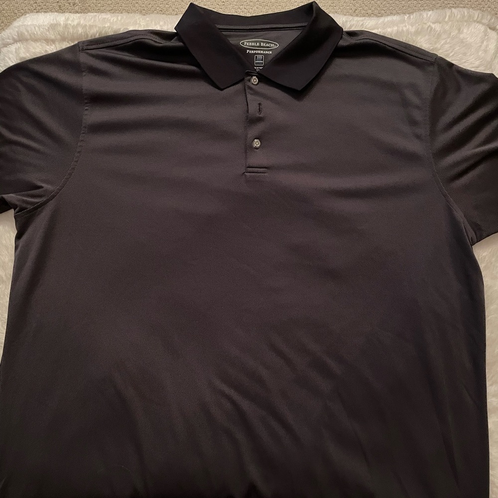 Men’s Black Golf Polo size 3XL
